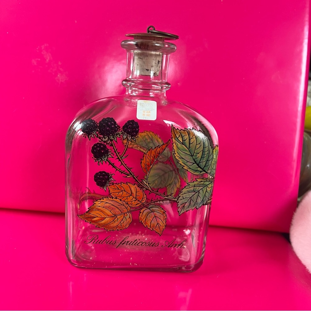 Danish glass carafe from the Holmegaard "Spiced Schnapps" or Krydder Snaps VTG